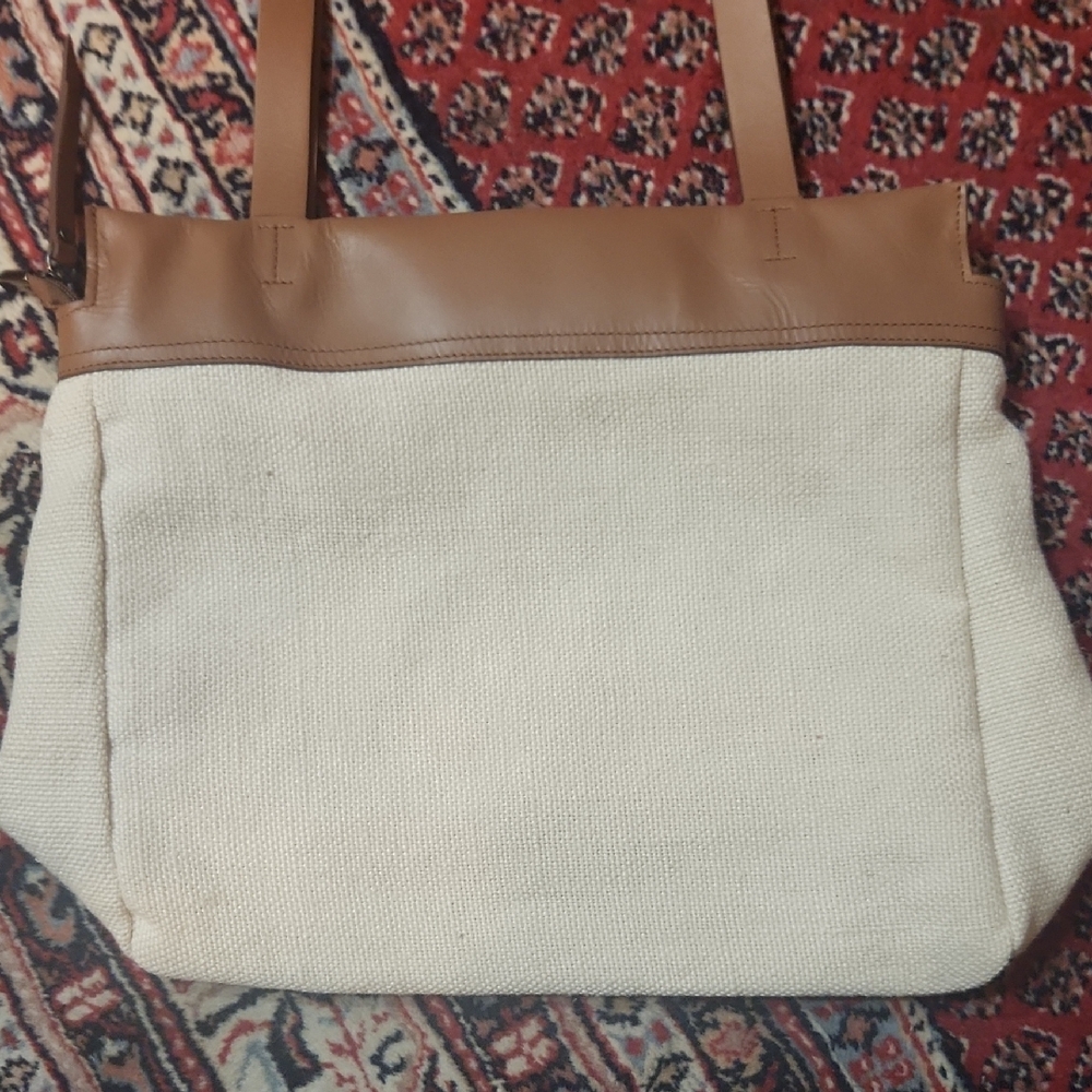 Viscata Barcelona Tropez Canvas Shoulder Bag - Picture 5 of 7